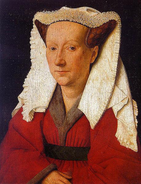 Jan Van Eyck Portrait of Margarete van Eyck Sweden oil painting art